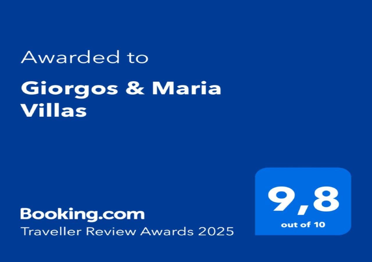 Giorgos & Maria Villas Ágios Matthaíos Exterior foto