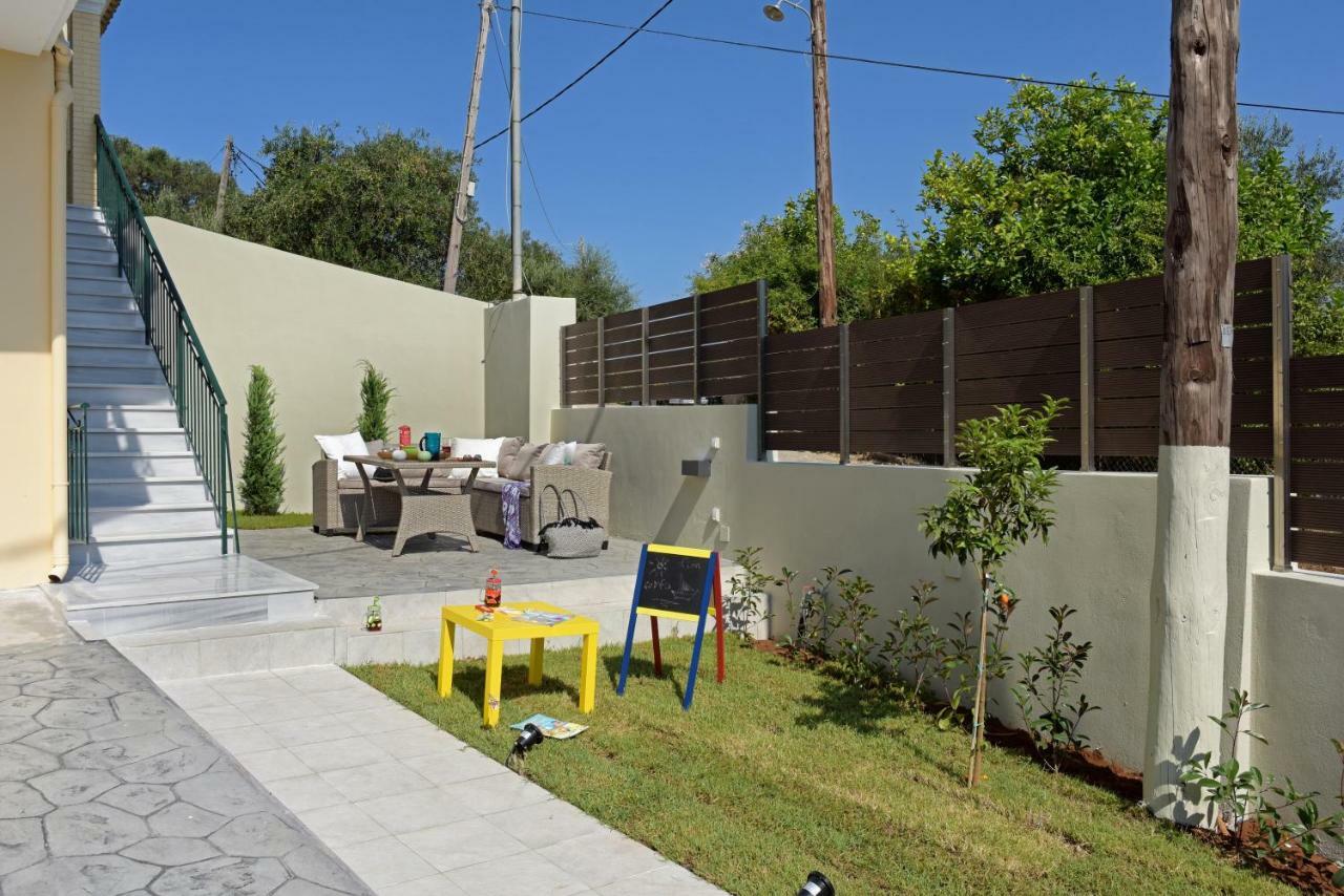 Giorgos & Maria Villas Ágios Matthaíos Exterior foto